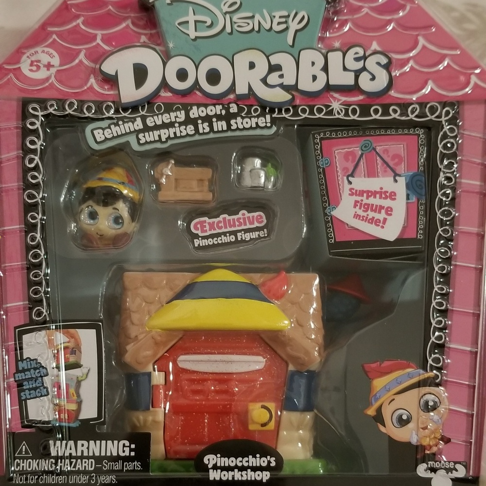 Pinoccho Doorables mini stack play set